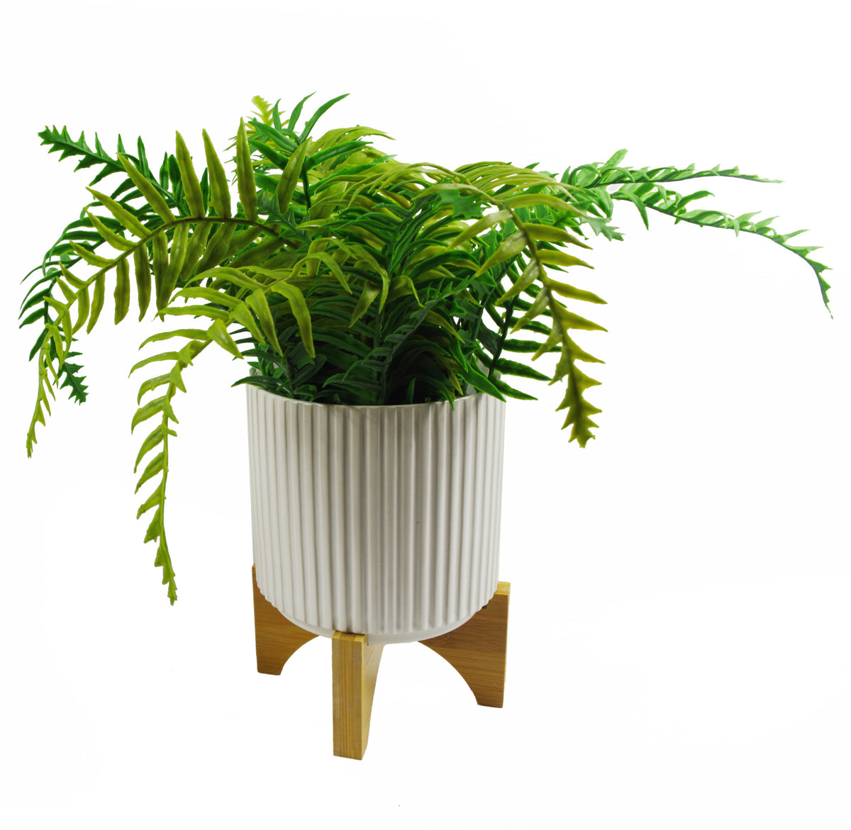 Bamboo Plant Pot Stand – image 3