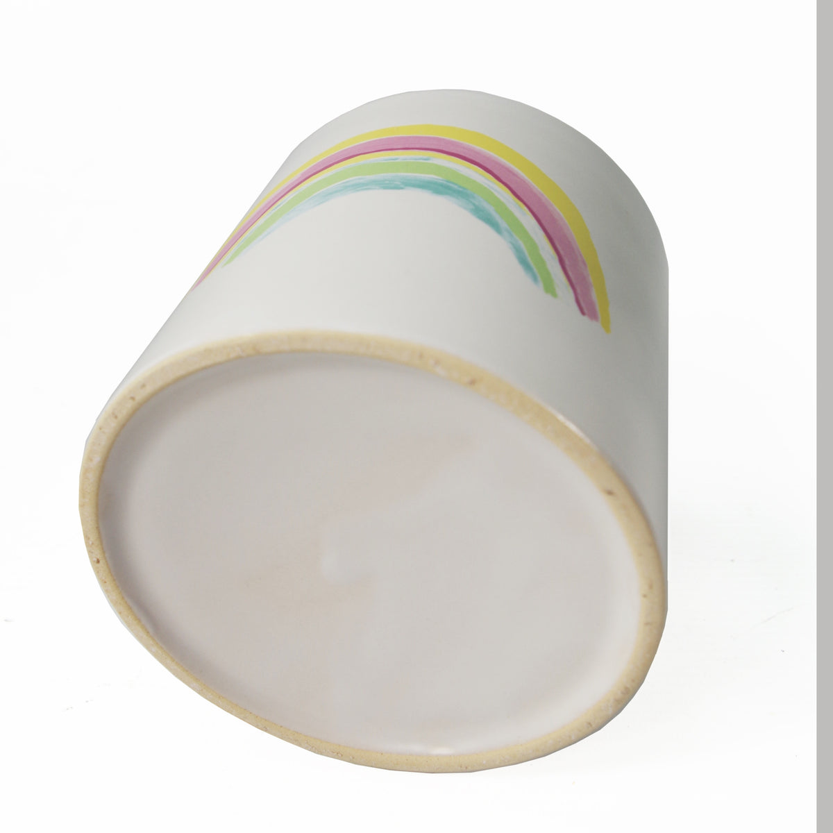 12cm Ceramic Rainbow Multicolour Ceramic Planter – image 4