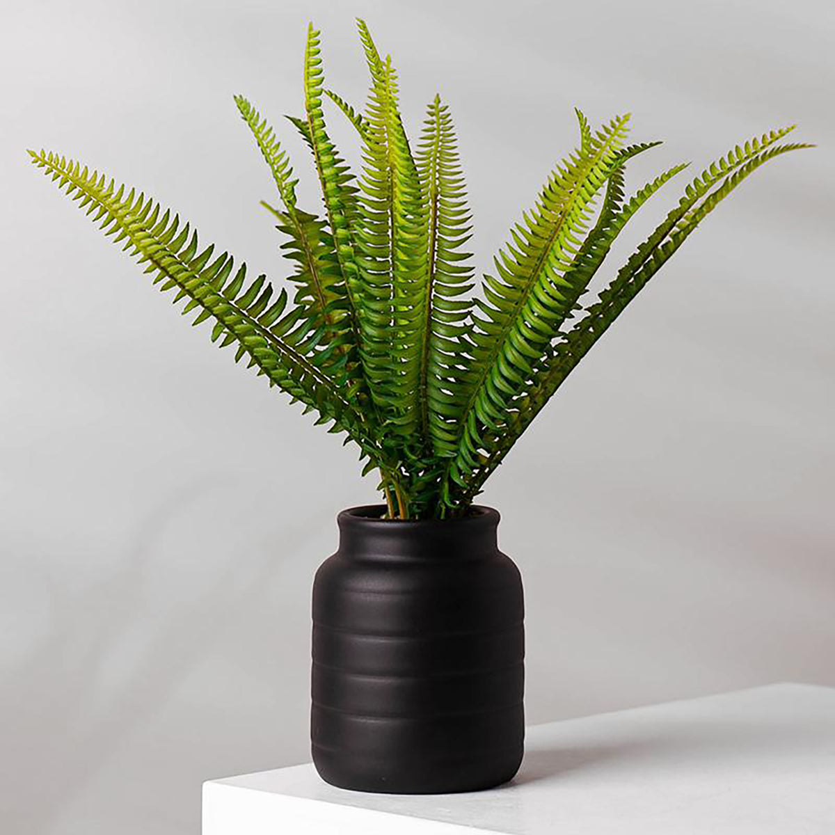 Black Vase Planter 13 x 13 x 14cm – image 3
