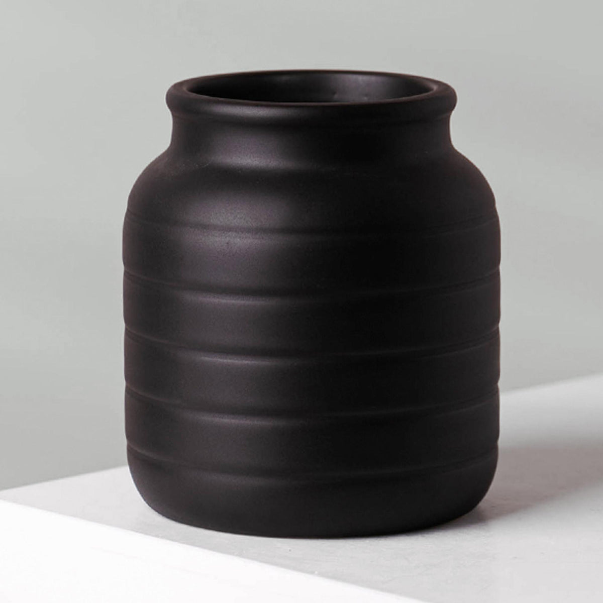Black Vase Planter 13 x 13 x 14cm – image 5