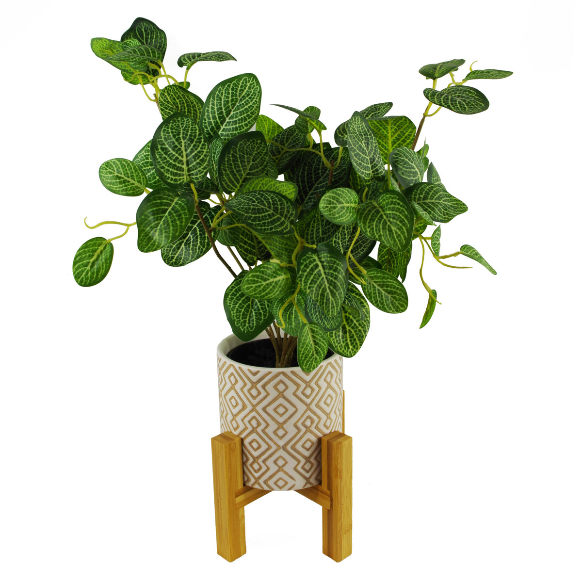 40cm Artificial Variegated Pothos Plant – image 6
