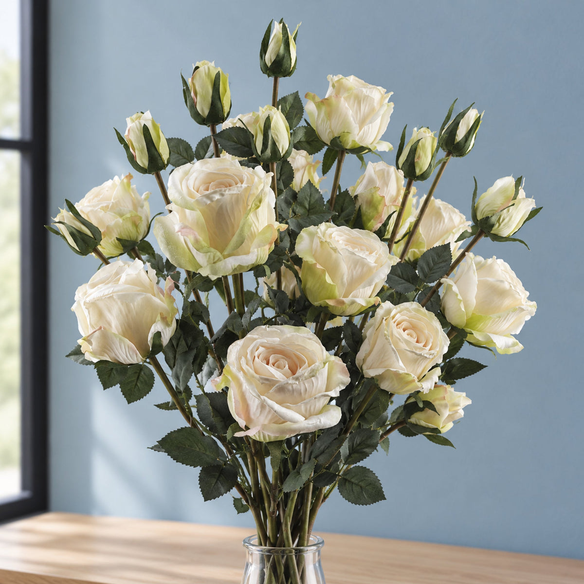 Artificial Rose Flower Stem Sprays