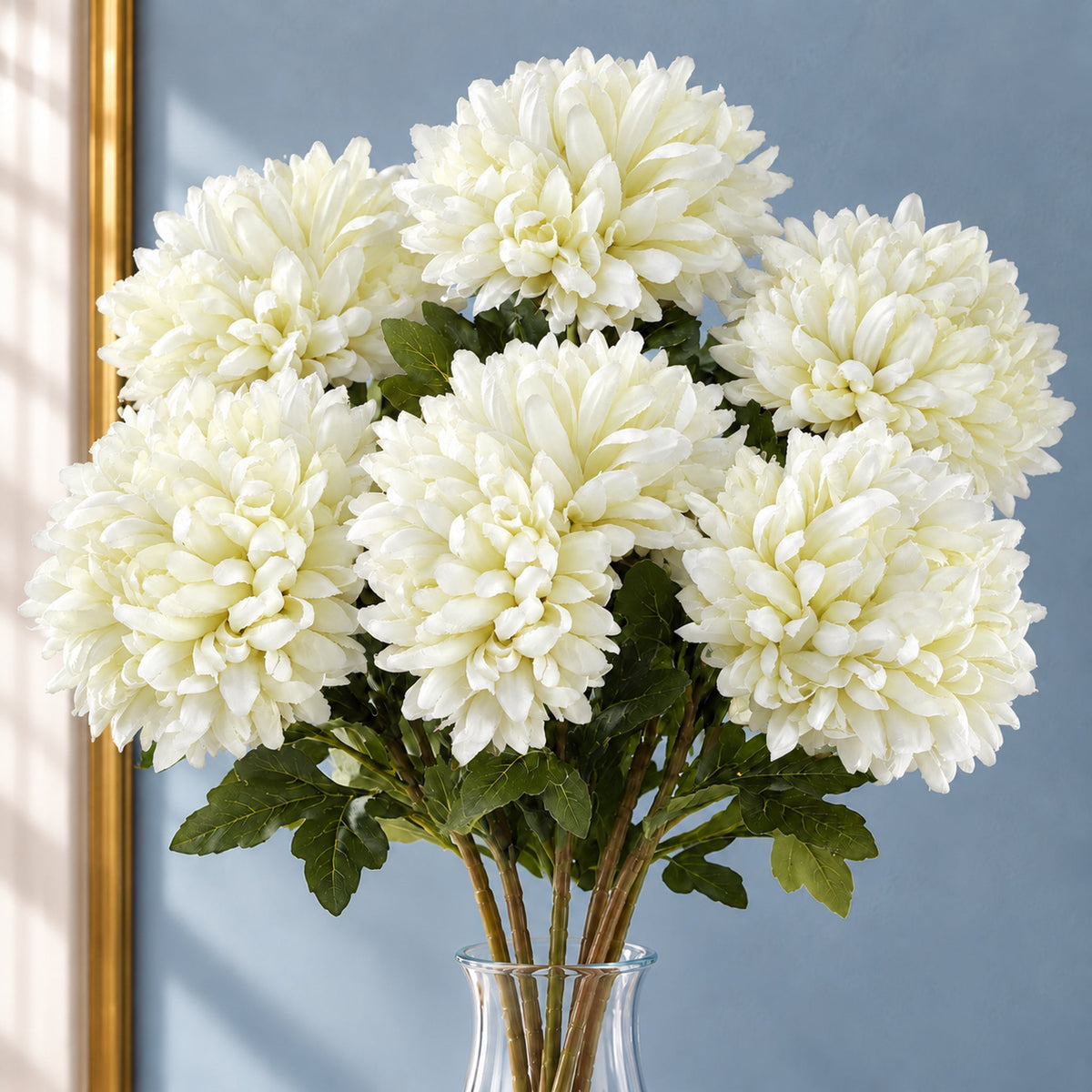 Extra Large Reflex Chrysanthemum Artificial Flowers