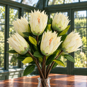 65cm Artificial Protea Sugarbush Flower Stem