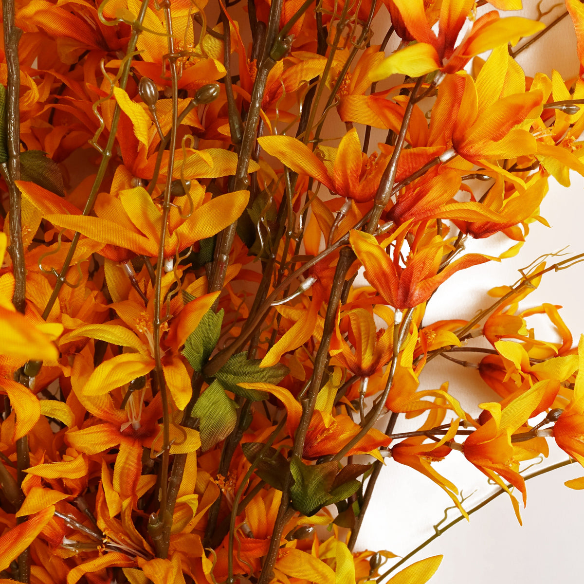 130cm Yellow Blossom Floral Spray Artificial – image 6