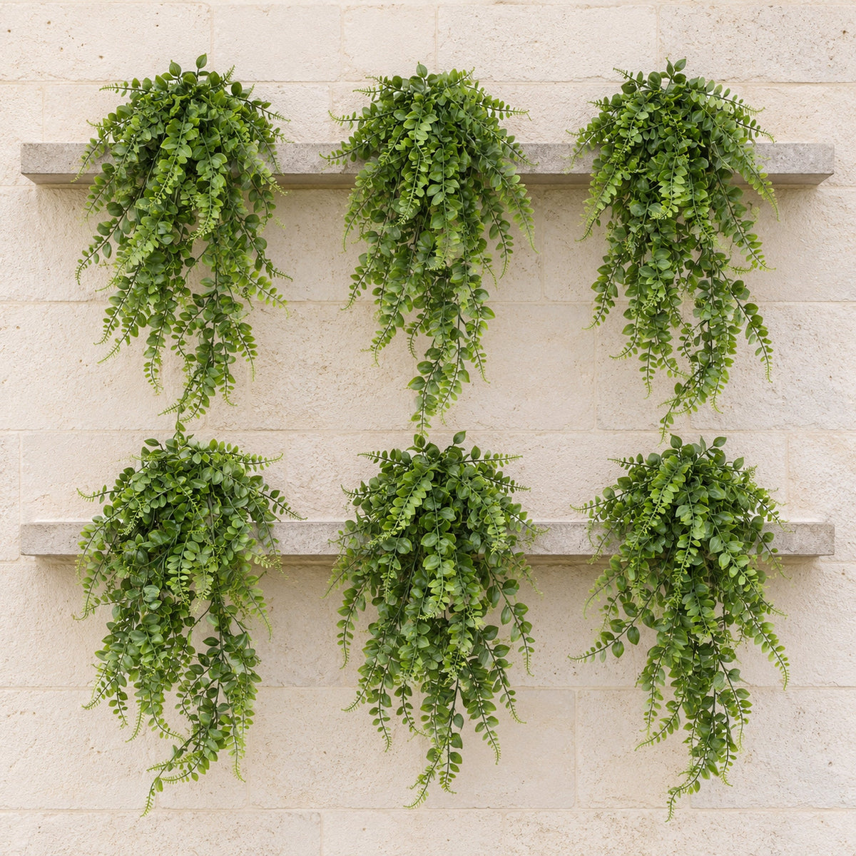 Hanging UV and Fire Resistant Artificial Green Pothos Plant 85cm