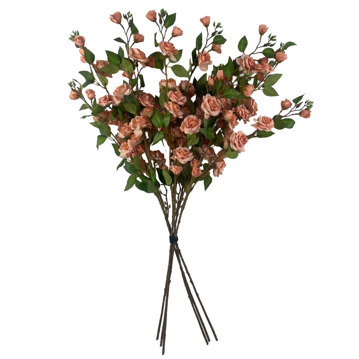 90cm Artificial Pink Rose Stems – image 3