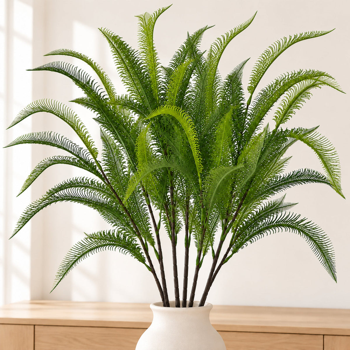 100cm Artificial Fern Spray Stem