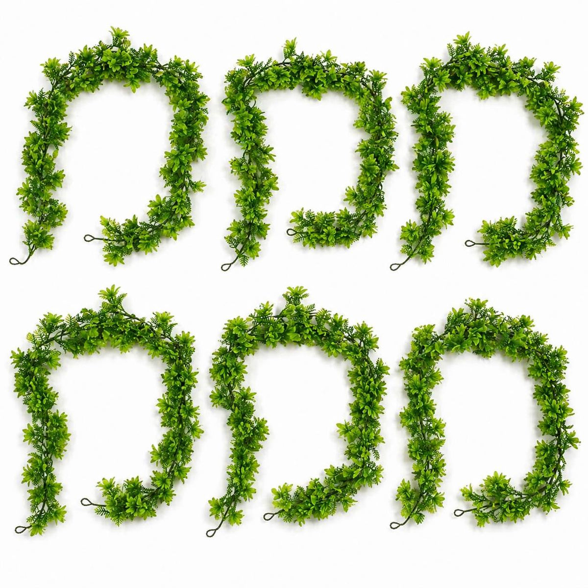 160cm Artificial Green Floral Garland Hanging Foliage Decoration – image 7