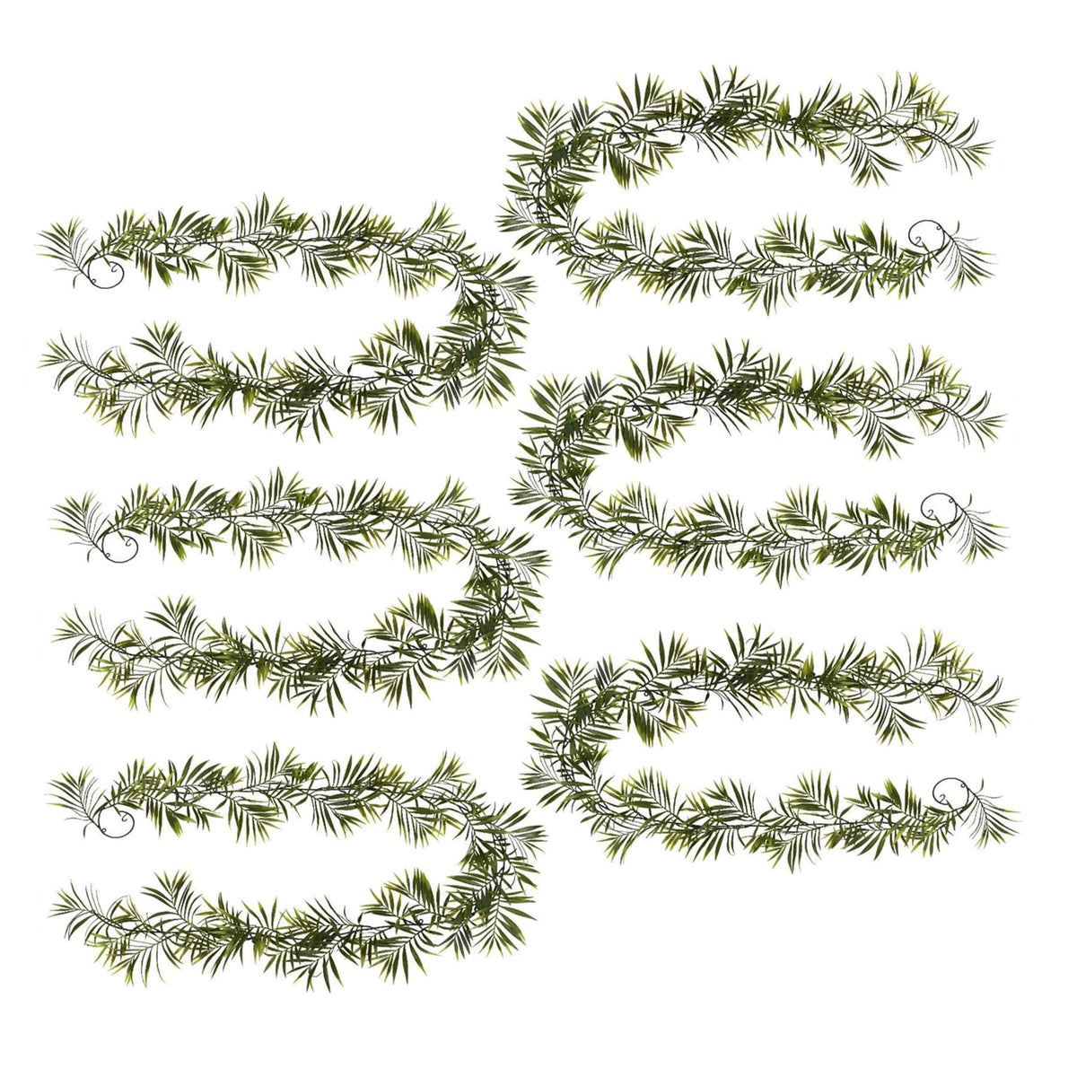 190cm Fire Retardant Artificial Palm Garland – image 5