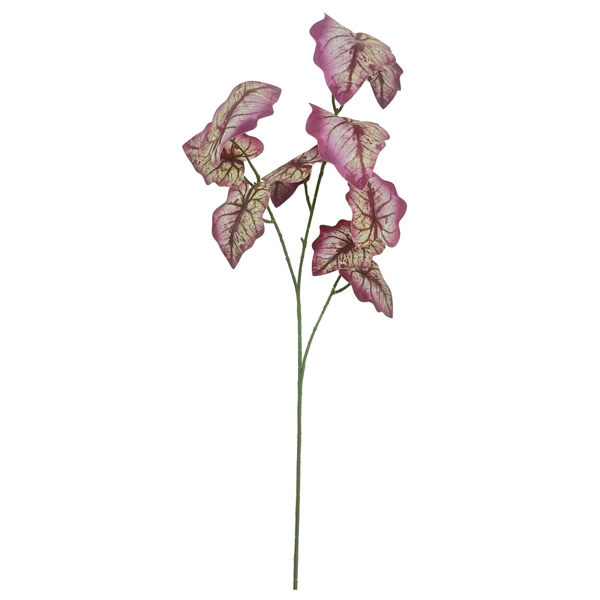 85cm Artificial Purple Leaf Foliage Stem Spray – image 3
