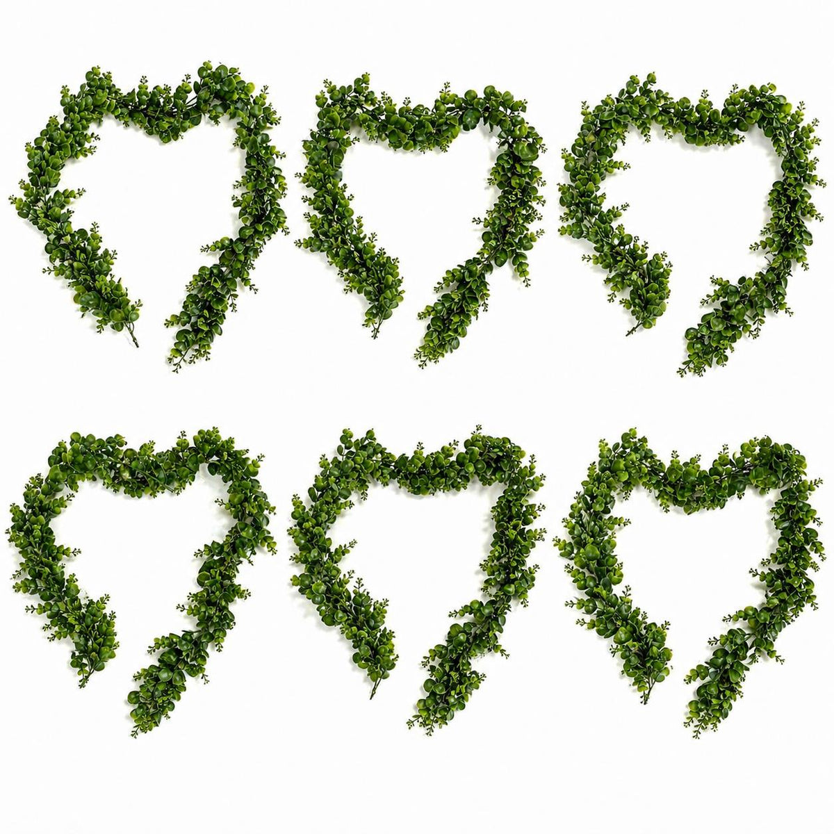 180cm Artificial Eucalyptus Style Green Garland Hanging Decoration – image 7