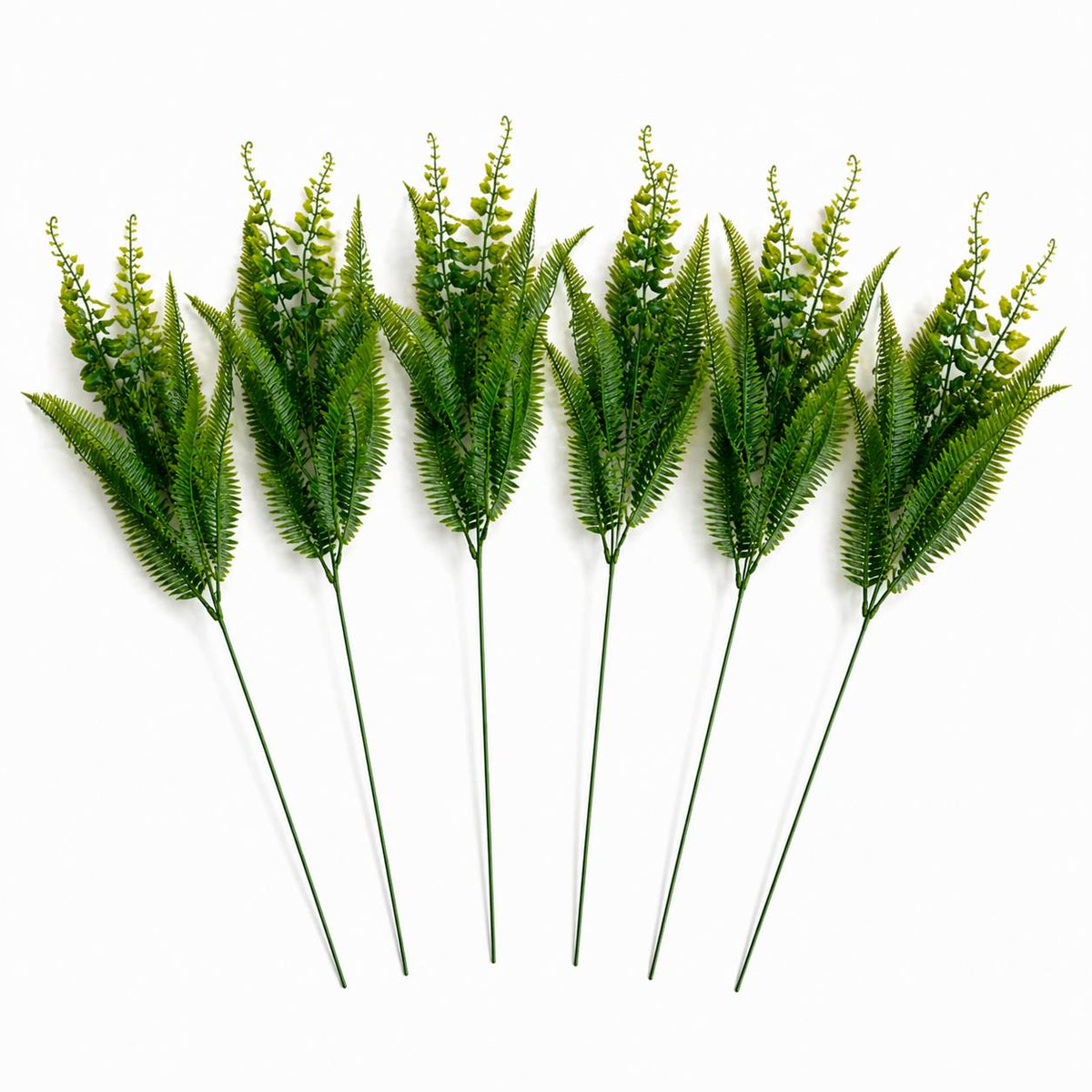 50cm Artificial Fern Mixed Foliage Spray Stem – image 7