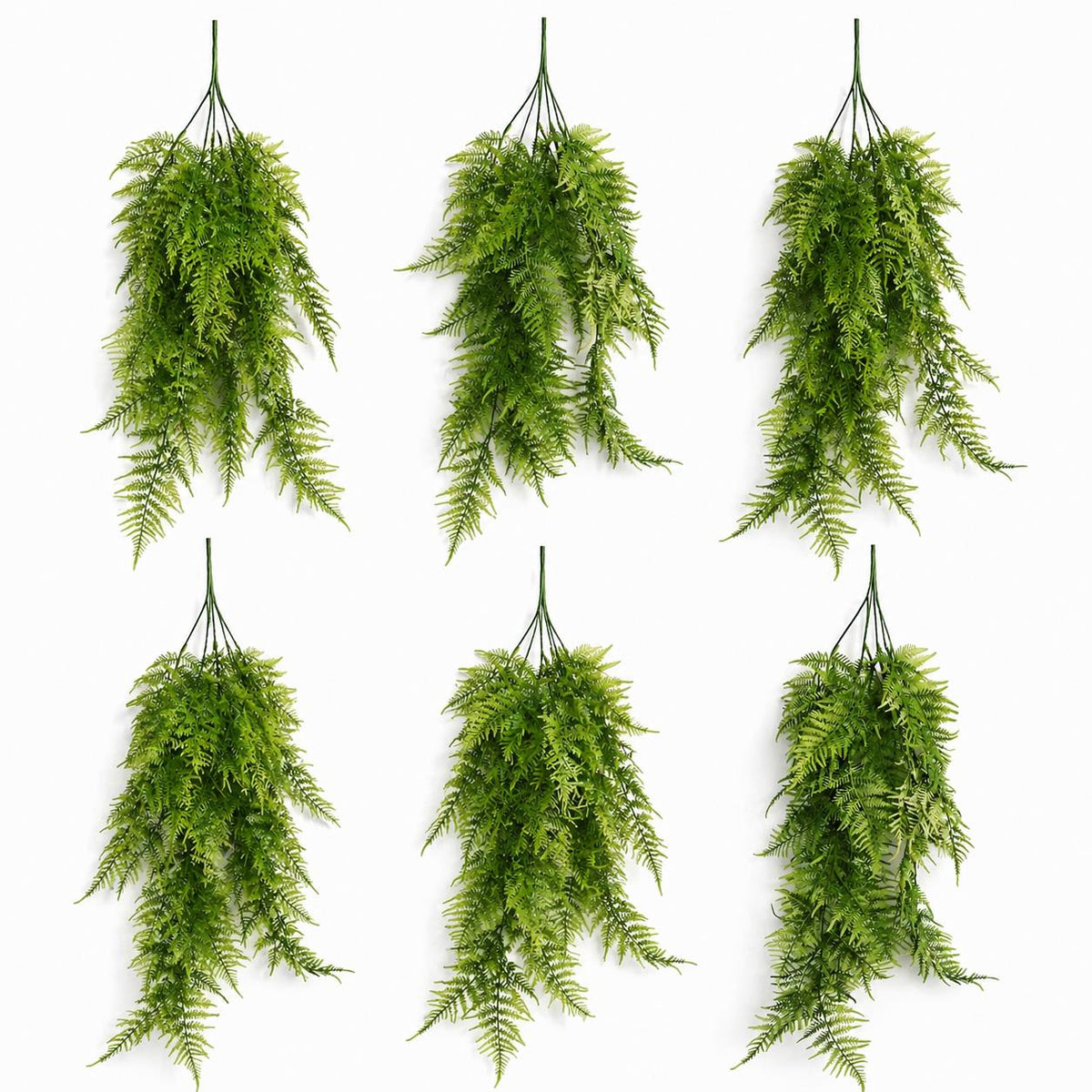 80cm Artificial Trailing Fern Plant Hanging Faux Greenery – image 5