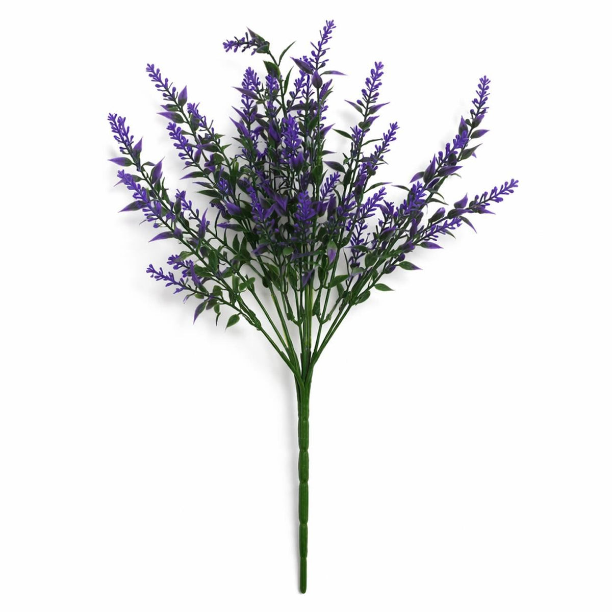 34cm Artificial Heather Stem Plant - Purple - Pack of 6