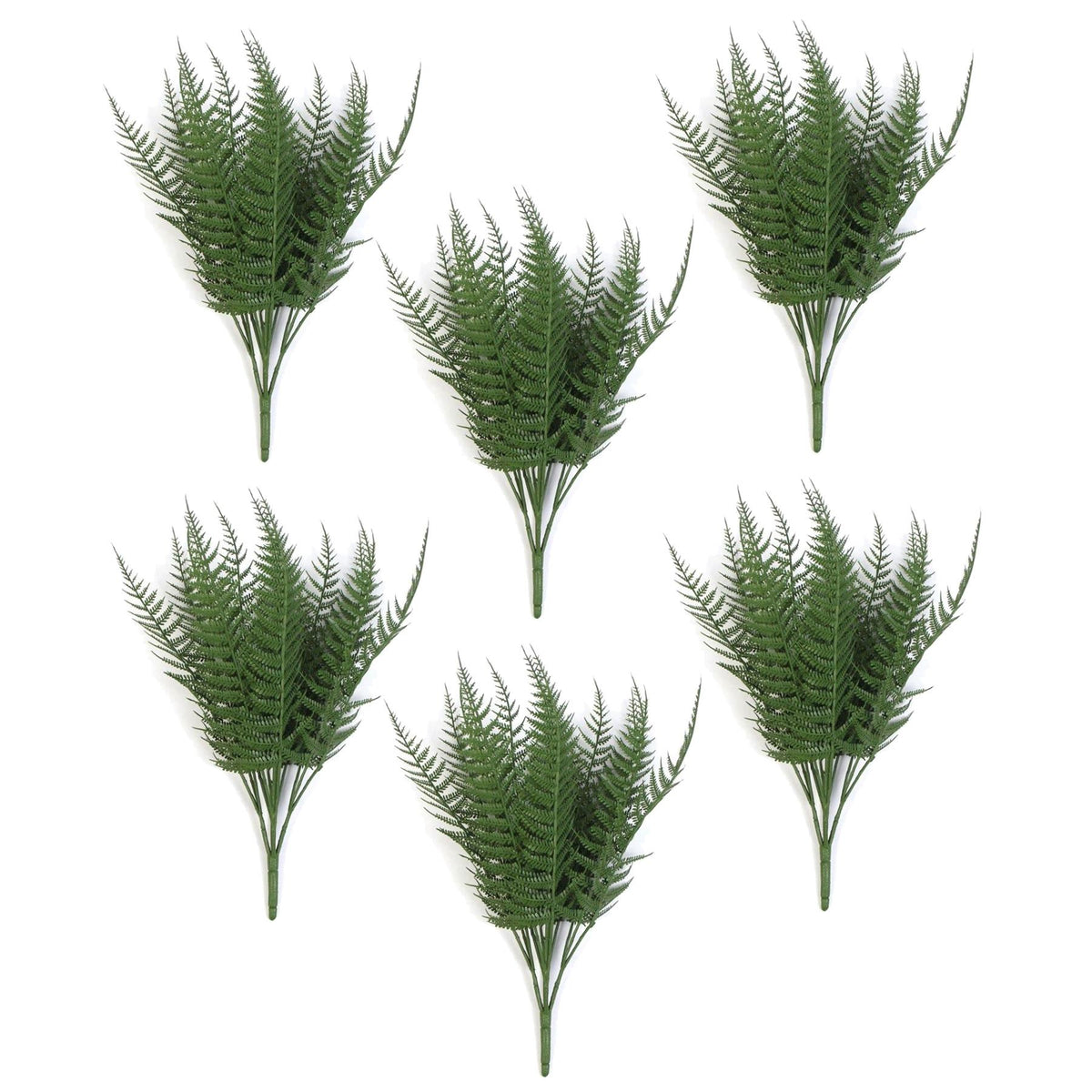 35cm Fire Resistant Artificial Fern Stem – image 4