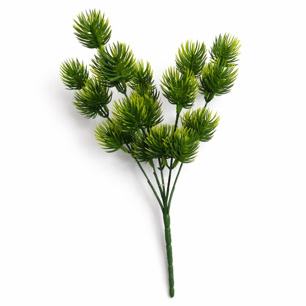 30cm Artificial Cedrus Libani Pine Style Foliage Plant Stem – image 8