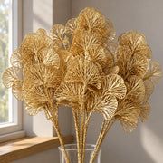 65cm Artificial Golden Leaves Flower Arrangement Decoration