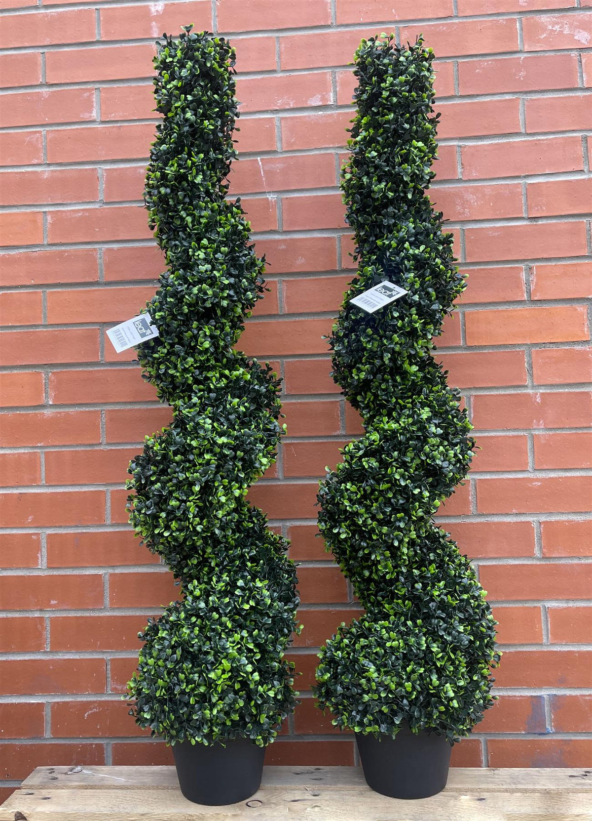 120cm Artificial Natural Boxwood Spiral Topiary – image 10