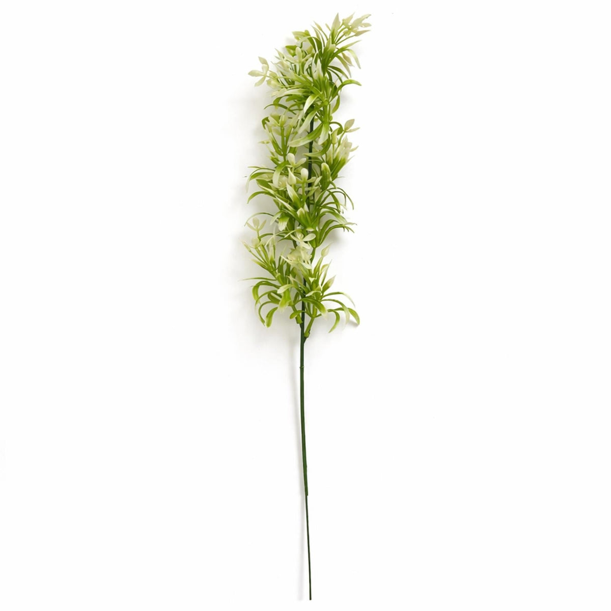 48cm Artificial White Blossom Spray Stem – image 9