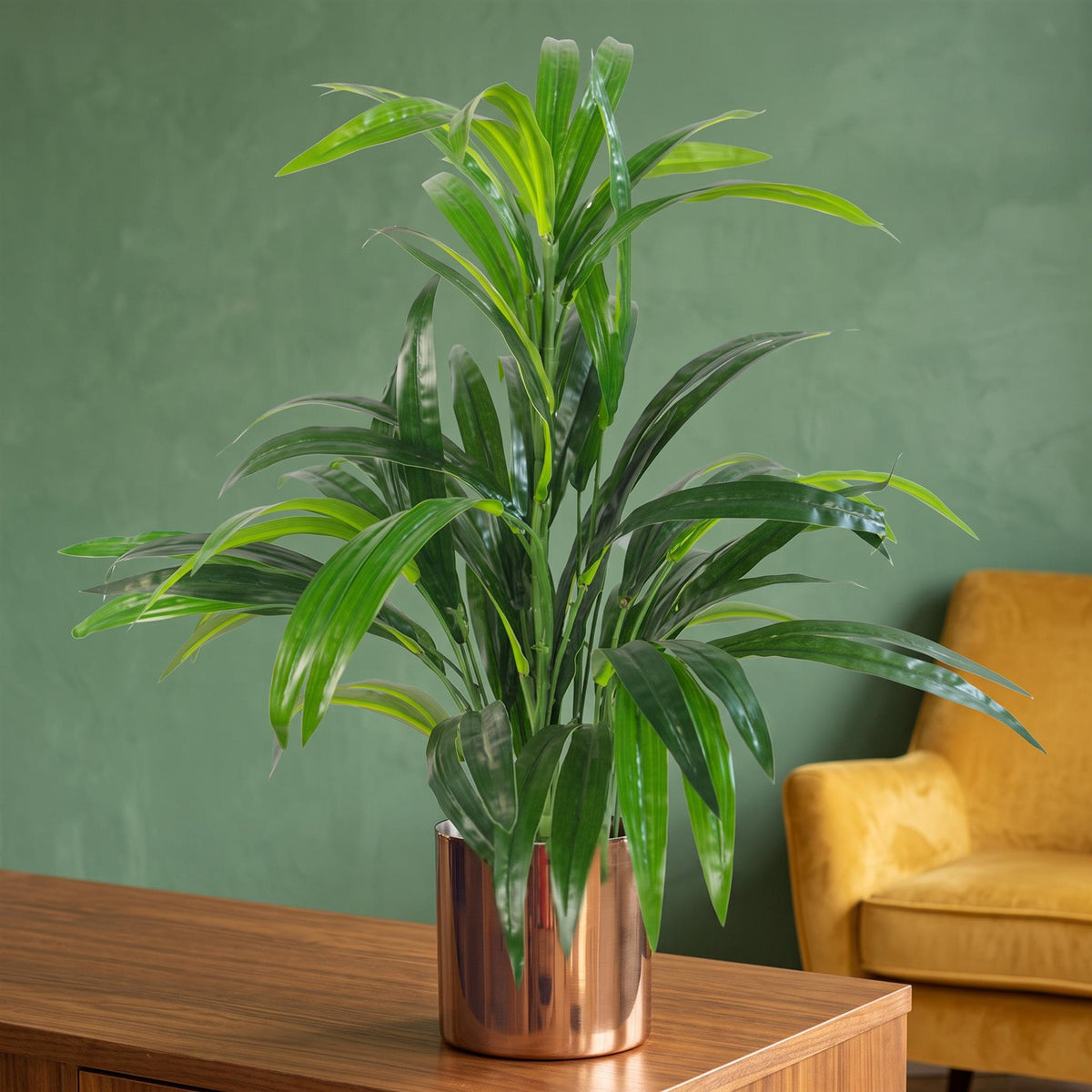 65cm Artificial Large Leaf Bamboo Shrub Plant