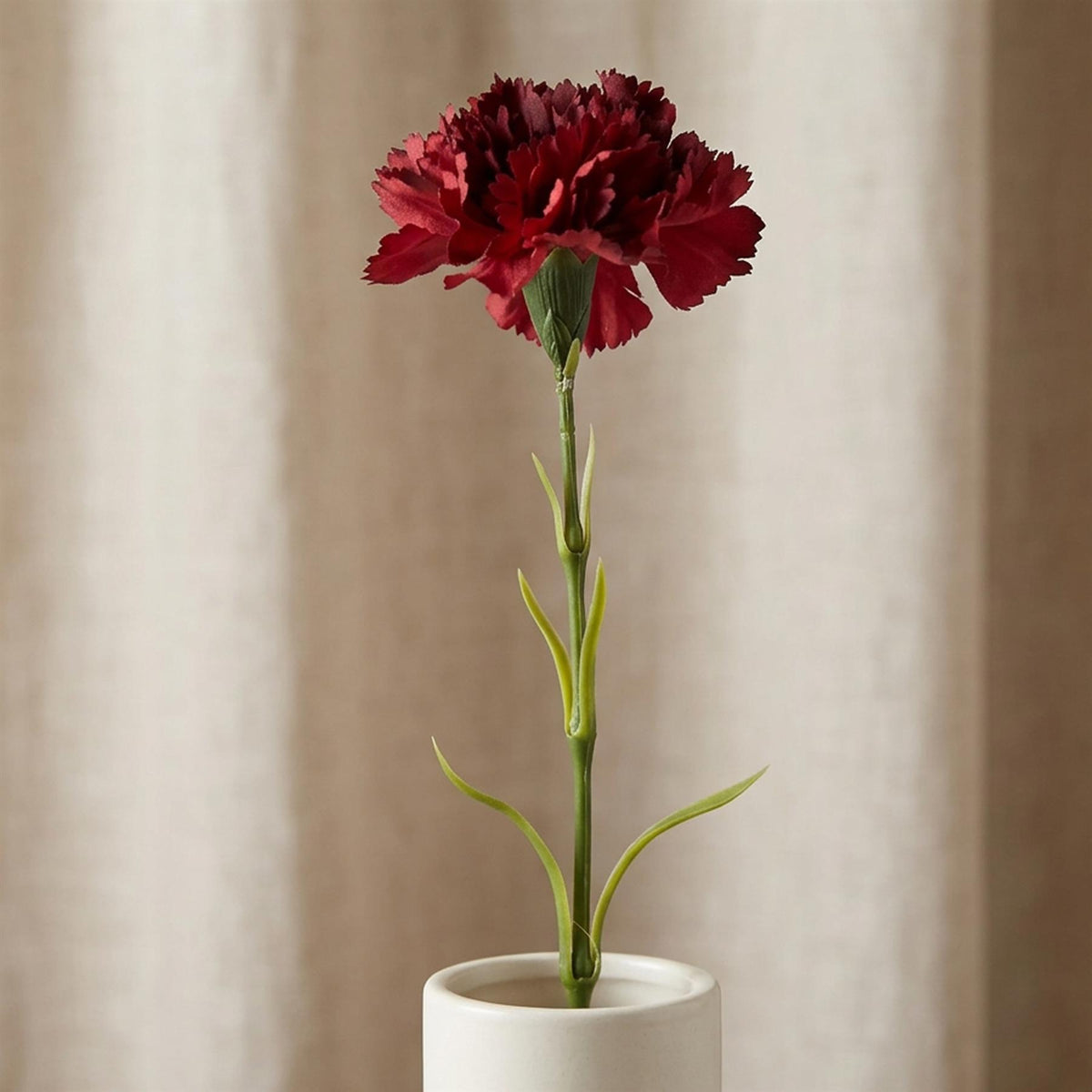 57cm Artificial Carnation Flower Stem