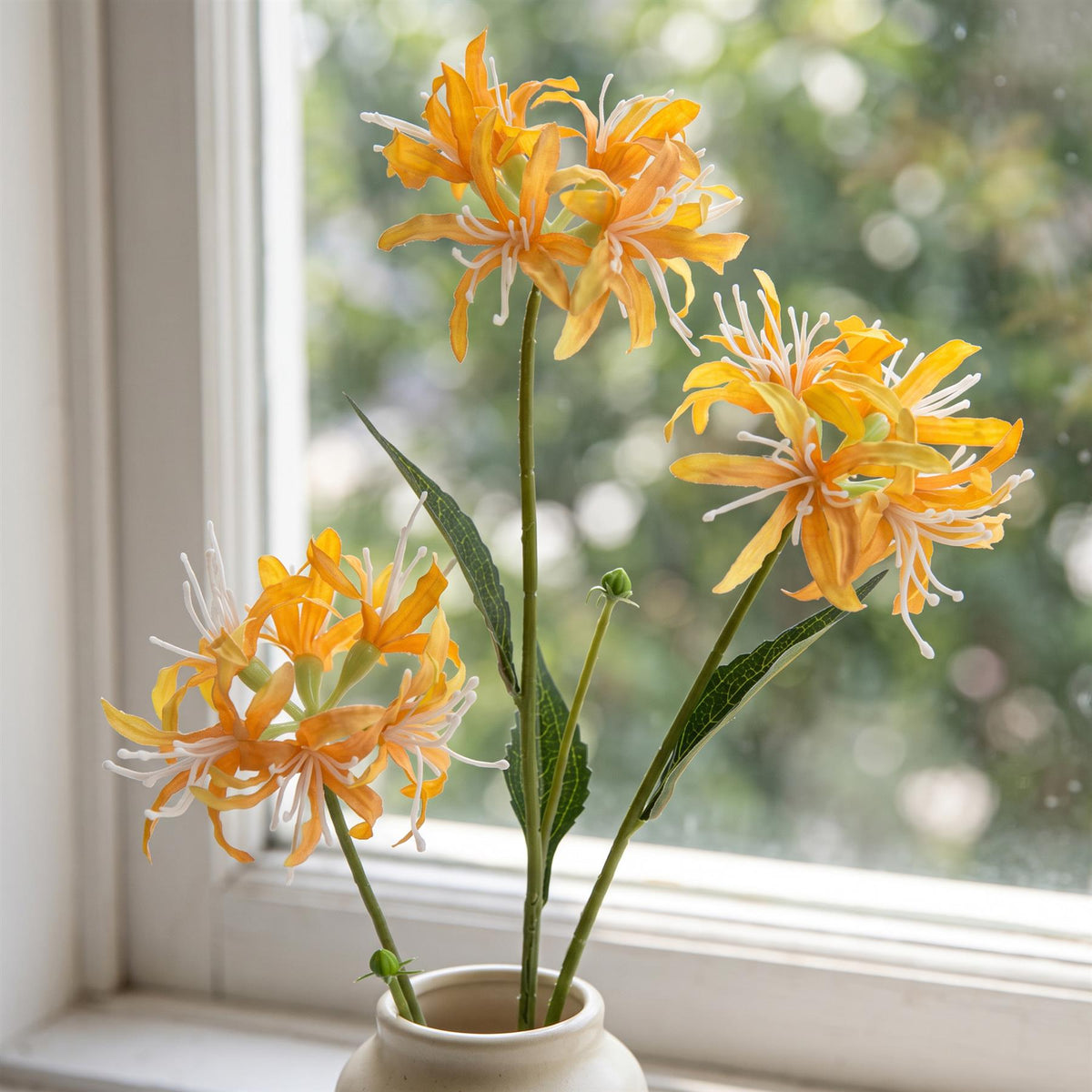 72cm Artificial Spider Lily Flower Stem
