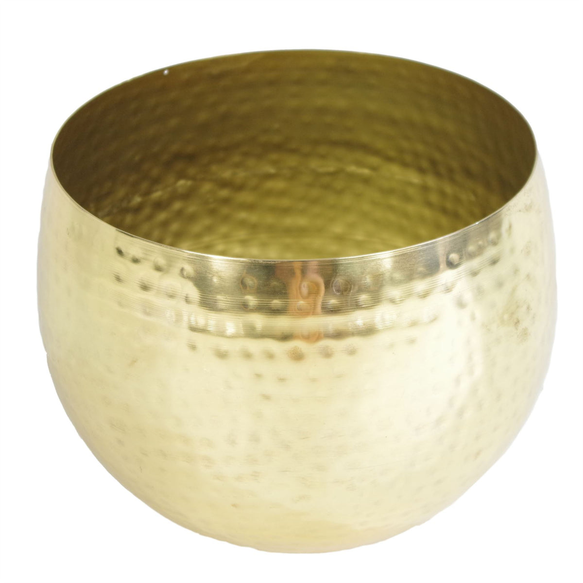 Leaf Large Metal Planter Hammered Handmade - Straight Edge – image 17