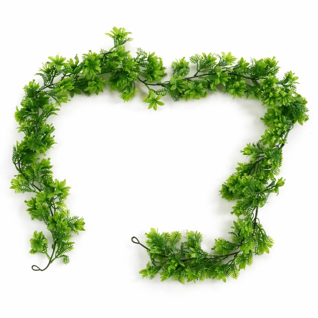 160cm Artificial Green Floral Garland Hanging Foliage Decoration – image 6