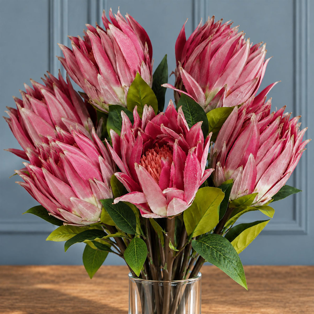 65cm Artificial Protea Sugarbush Flower Stem