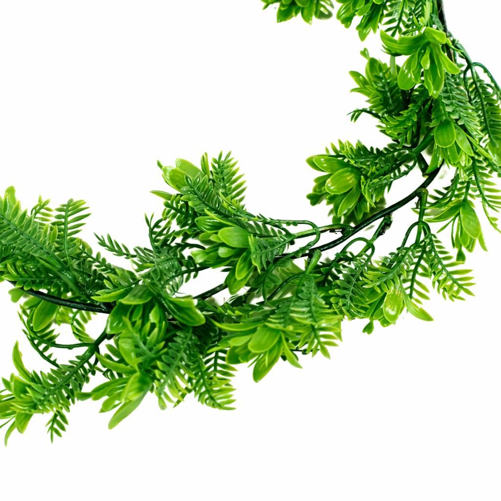 160cm Artificial Green Floral Garland Hanging Foliage Decoration – image 8